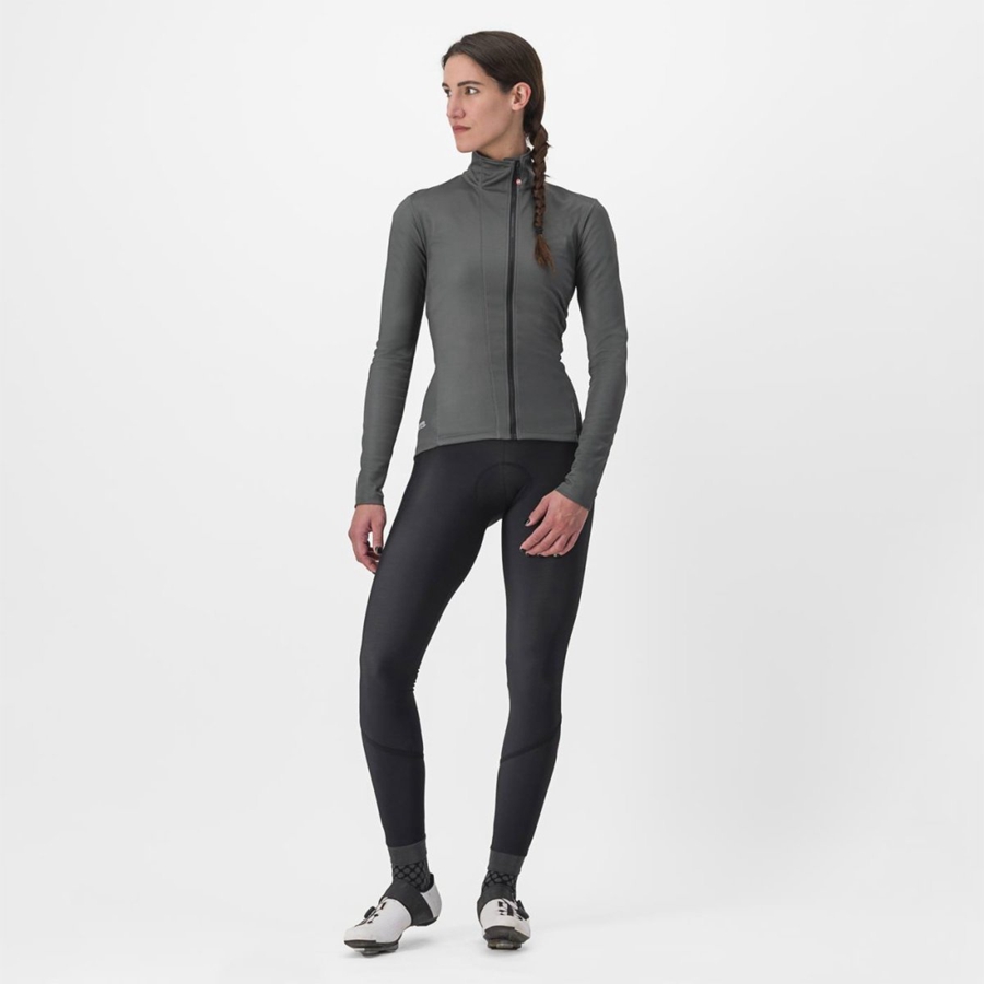 Castelli TRANSITION 2 W Jakker Dame Grå | 013576BYJ