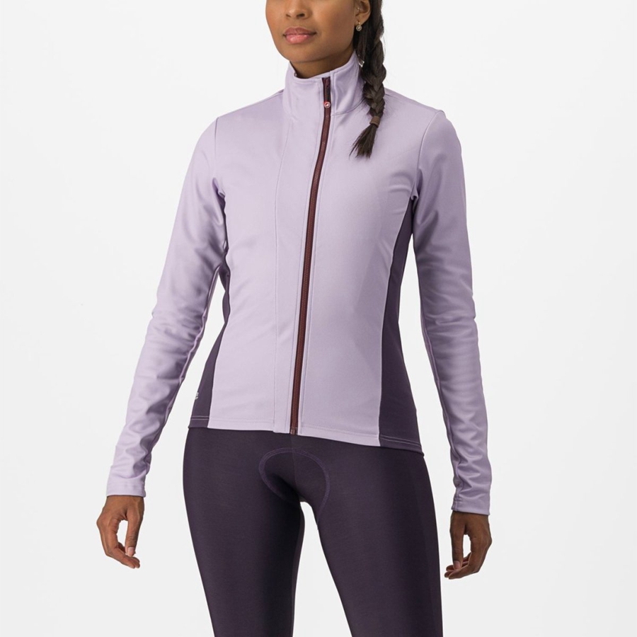 Castelli TRANSITION 2 W Jakker Dame Lilla | 528761LVA