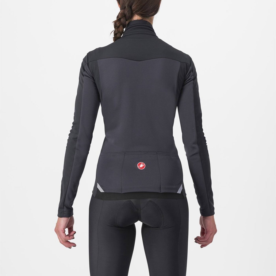 Castelli TRANSITION 2 W Jakker Dame Svarte | 862307FGO