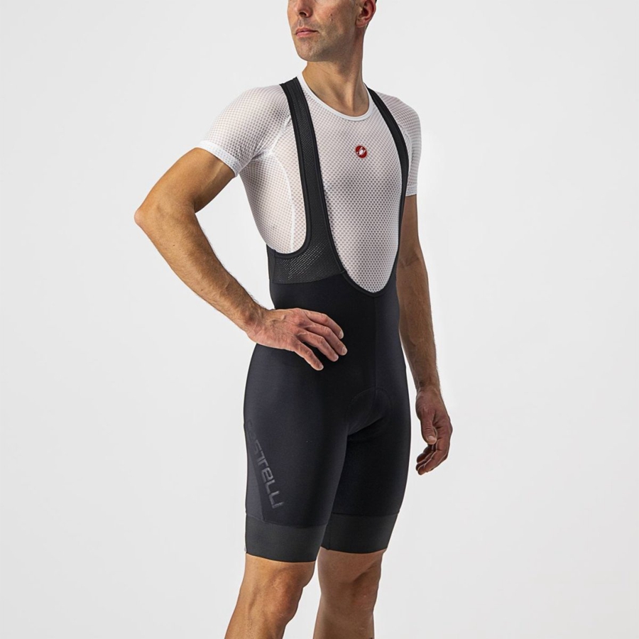 Castelli TUTTO NANO Shorts Med Smekke Herre Svarte | 514396WFS