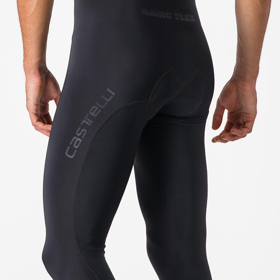 Castelli TUTTO NANO Tights Med Smekke Herre Svarte | 903684QGF