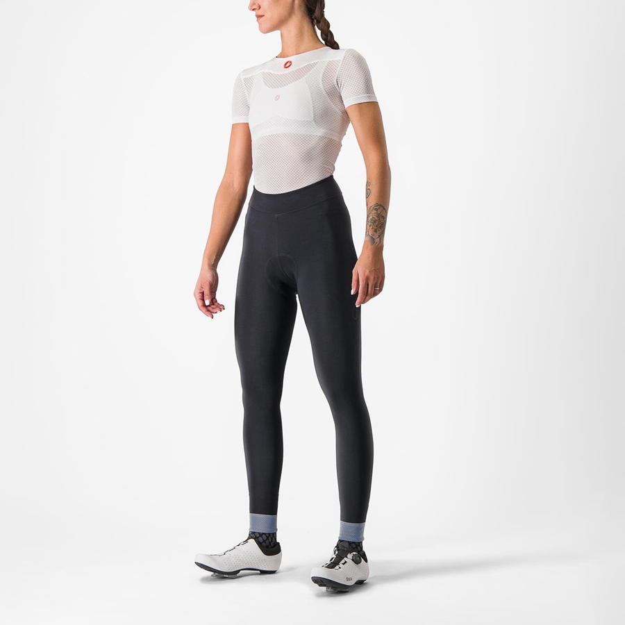 Castelli TUTTO NANO W Leggings Dame Svarte | 509314CEG