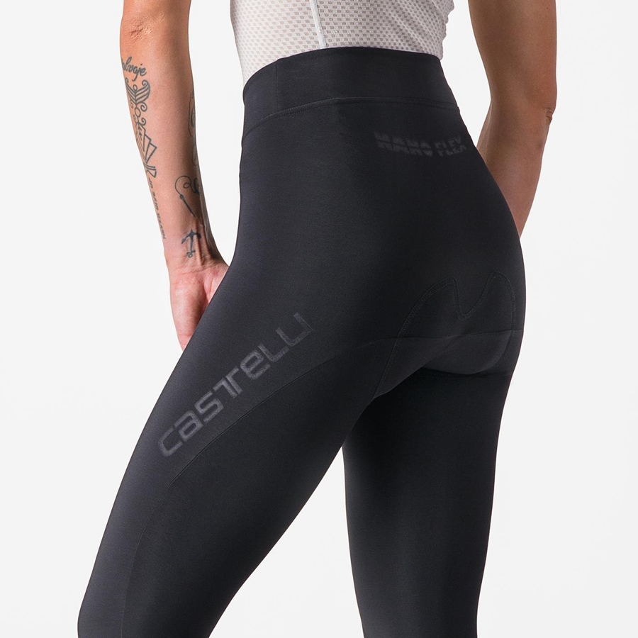 Castelli TUTTO NANO W Leggings Dame Svarte | 509314CEG