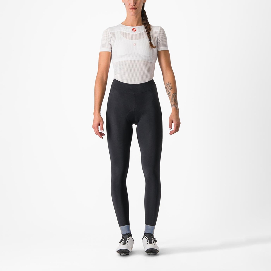 Castelli TUTTO NANO W Leggings Dame Svarte | 509314CEG