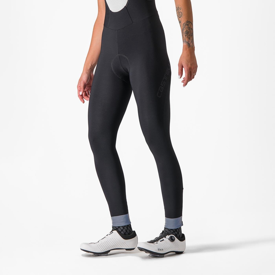 Castelli TUTTO NANO W Tights Med Smekke Dame Svarte | 367281CES