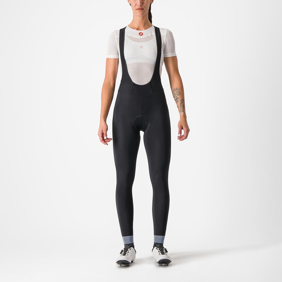 Castelli TUTTO NANO W Tights Med Smekke Dame Svarte | 367281CES