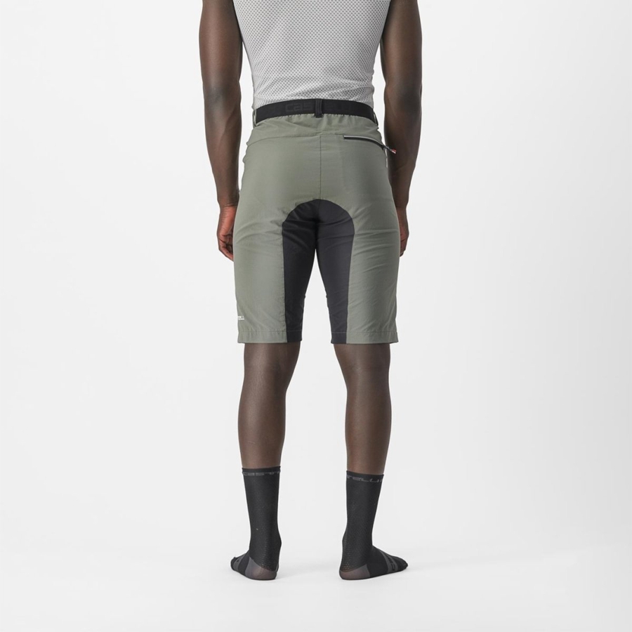 Castelli UNLIMITEDGY Shorts Herre Grå | 571690CVY