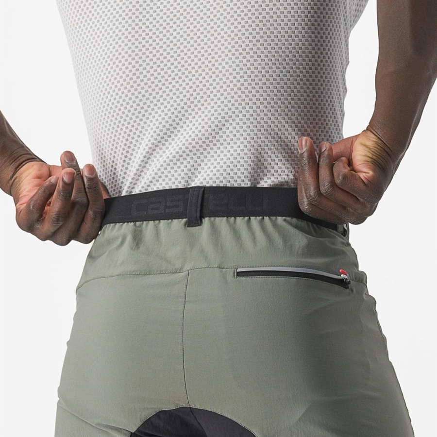 Castelli UNLIMITEDGY Shorts Herre Grå | 571690CVY