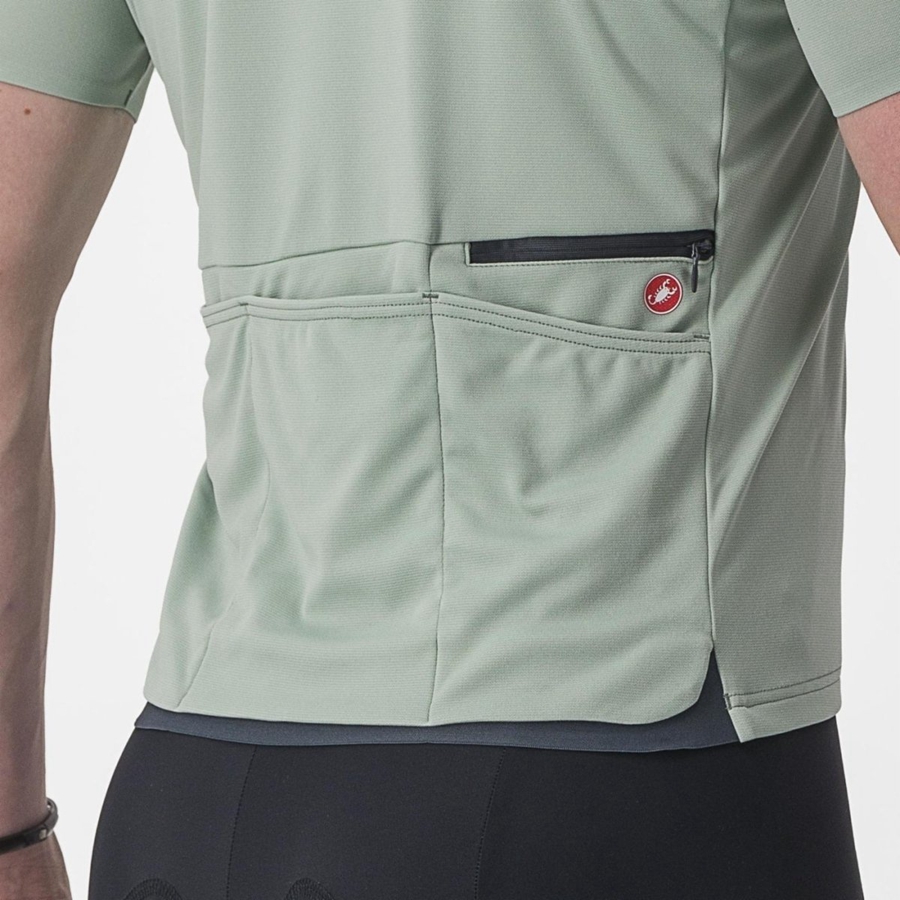 Castelli UNLIMITED ALLROAD Jersey Herre Grønn | 243805FMV