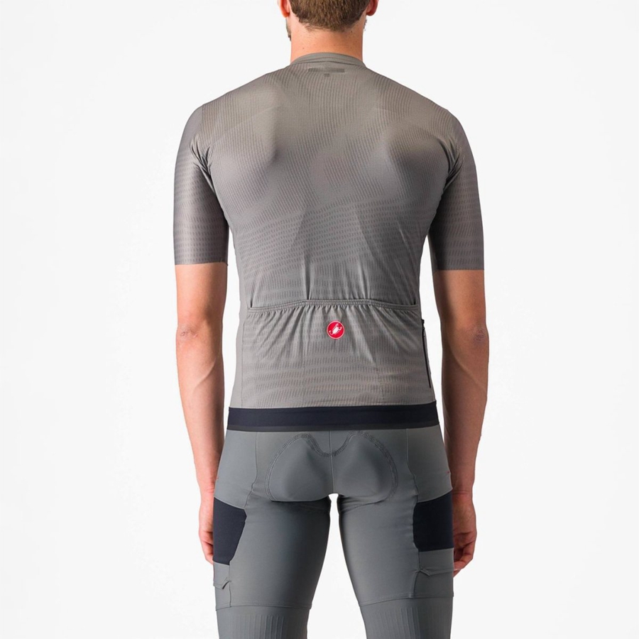 Castelli UNLIMITED ENDURANCE Jersey Herre Grå | 025147KQE