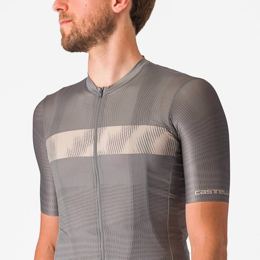 Castelli UNLIMITED ENDURANCE Jersey Herre Grå | 025147KQE