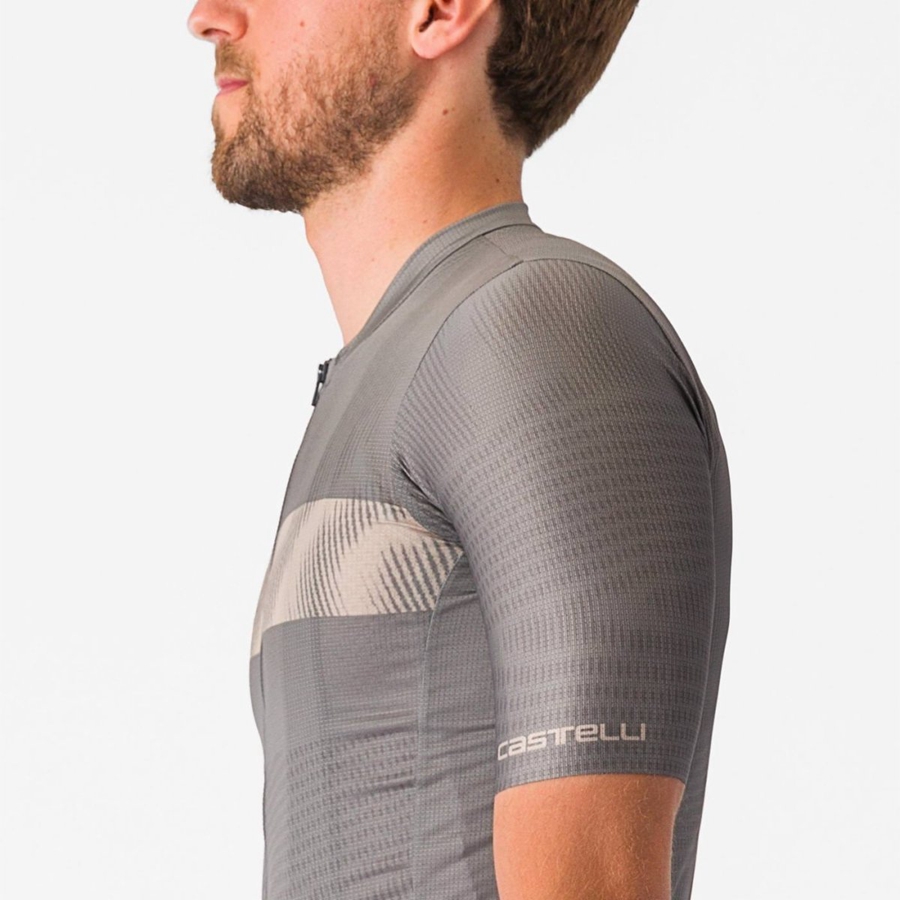 Castelli UNLIMITED ENDURANCE Jersey Herre Grå | 025147KQE