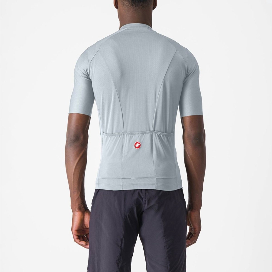 Castelli UNLIMITED ENTRATA 2 Jersey Herre Blå Grå | 821396XQG