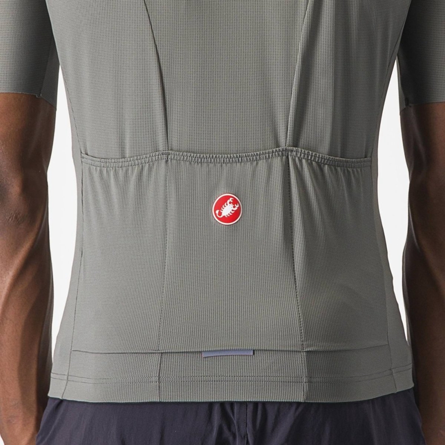 Castelli UNLIMITED ENTRATA 2 Jersey Herre Grå | 561023SFH