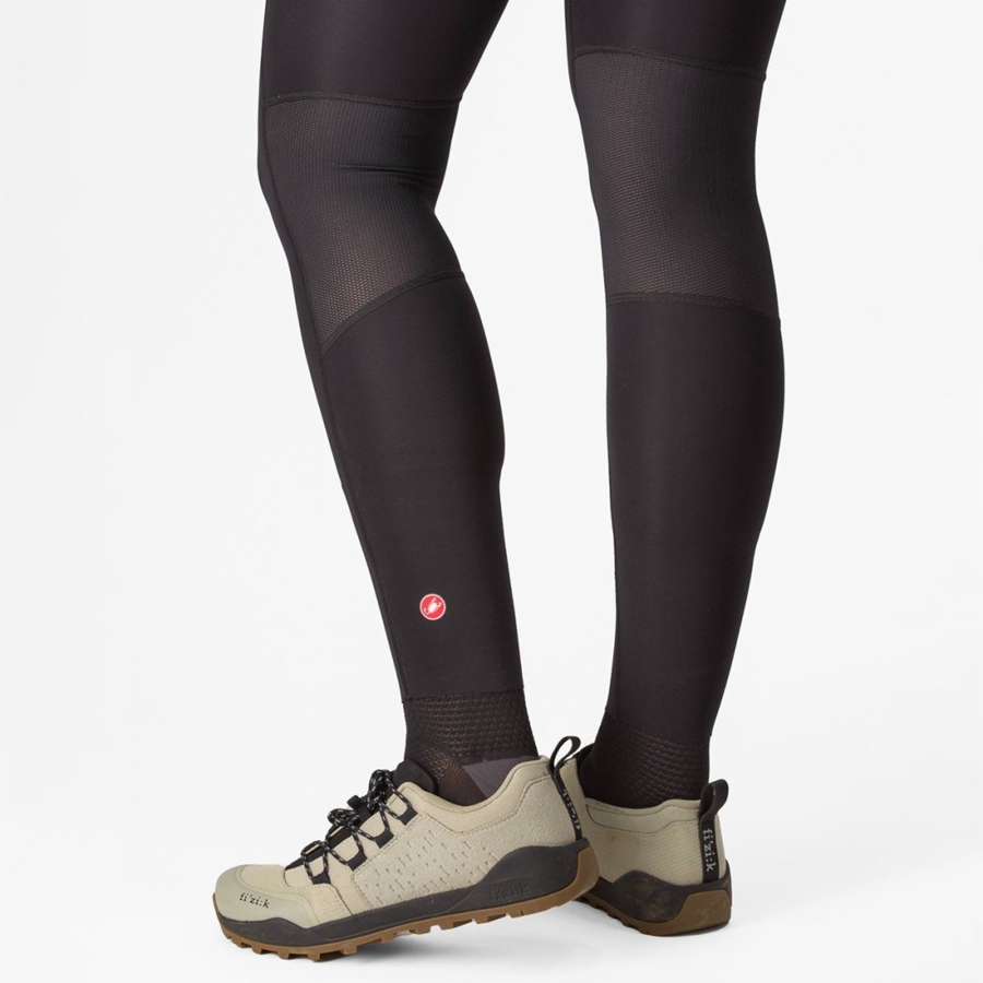 Castelli UNLIMITED TRAIL W Leggings Dame Svarte | 791345FQH