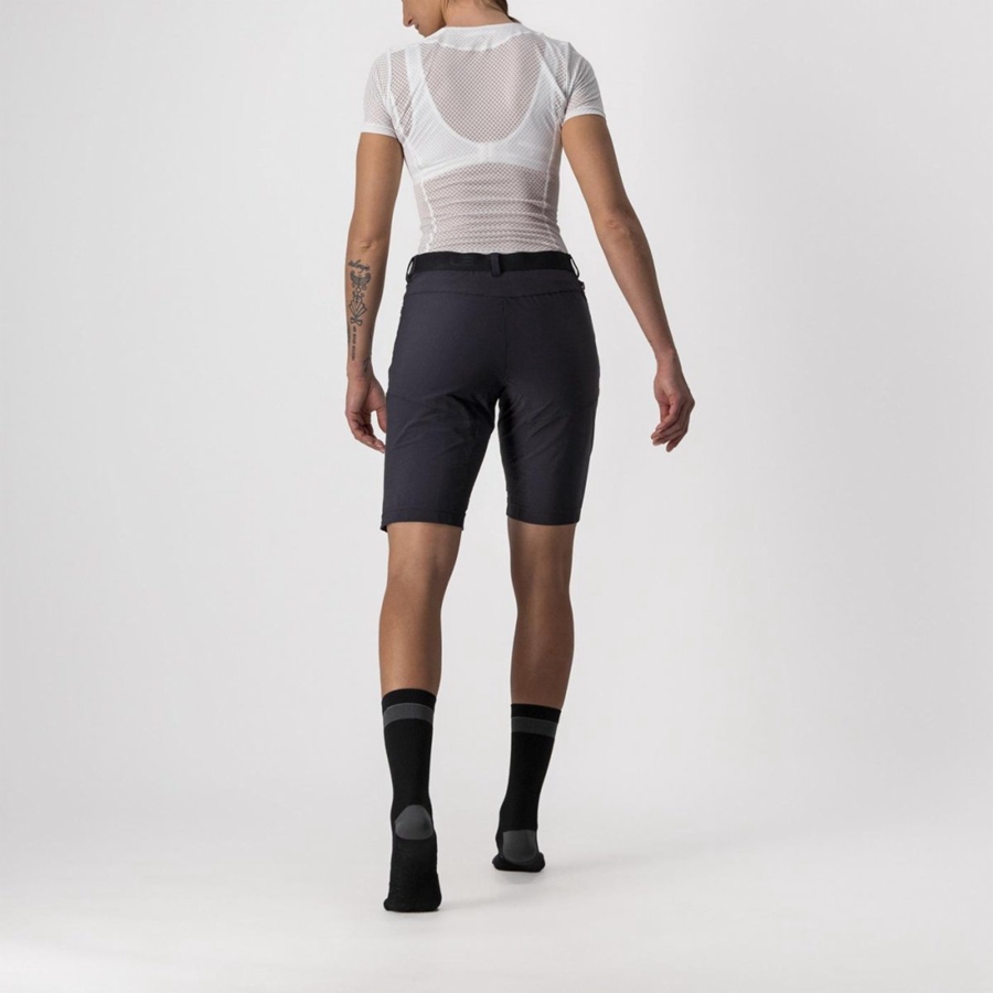 Castelli UNLIMITED WGY Shorts Dame Svarte | 602834HIT