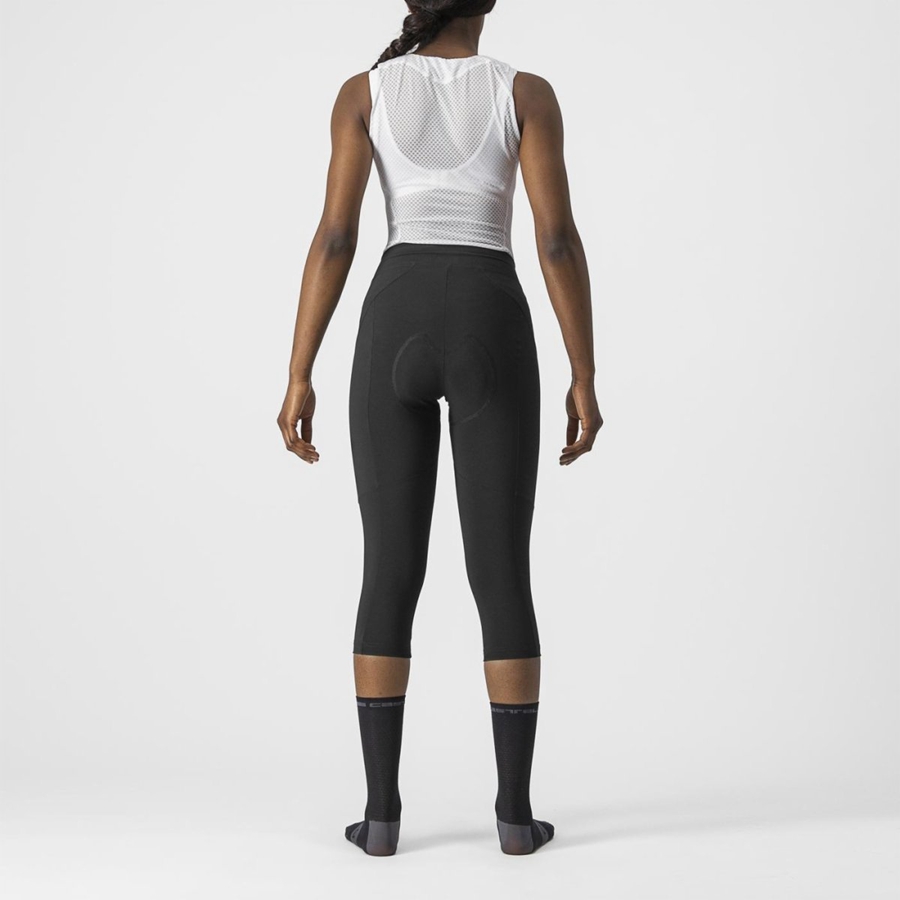 Castelli VELOCISSIMA 3 KNICKER Leggings Dame Svarte Svarte | 056183GNU