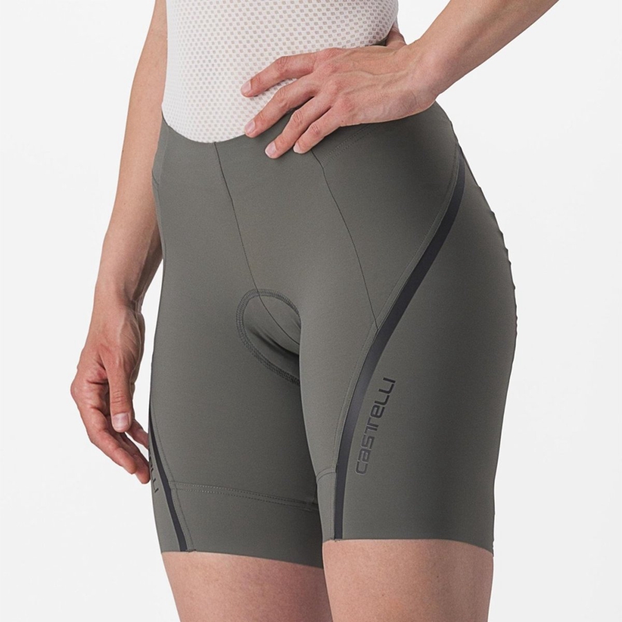 Castelli VELOCISSIMA 3 Shorts Dame Grå Mørke Grå | 806917XDW