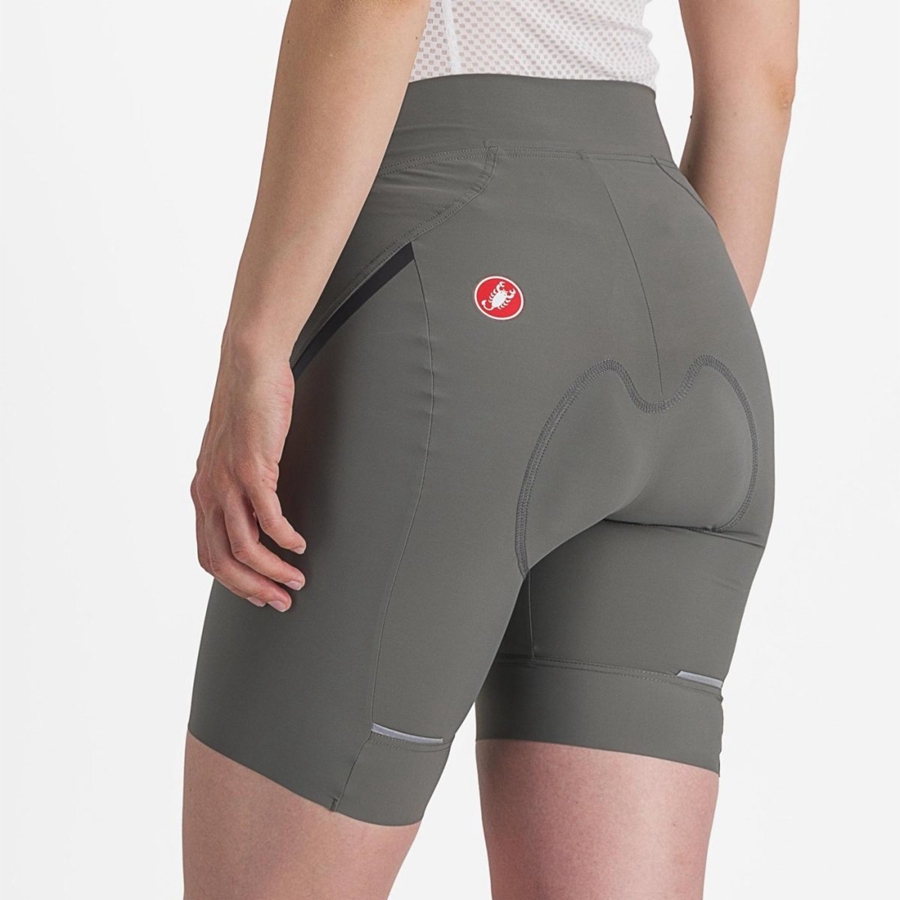 Castelli VELOCISSIMA 3 Shorts Dame Grå Mørke Grå | 806917XDW