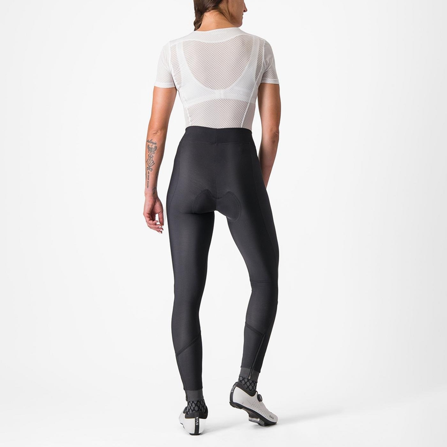 Castelli VELOCISSIMA THERMAL Leggings Dame Svarte Svarte | 093874BKS