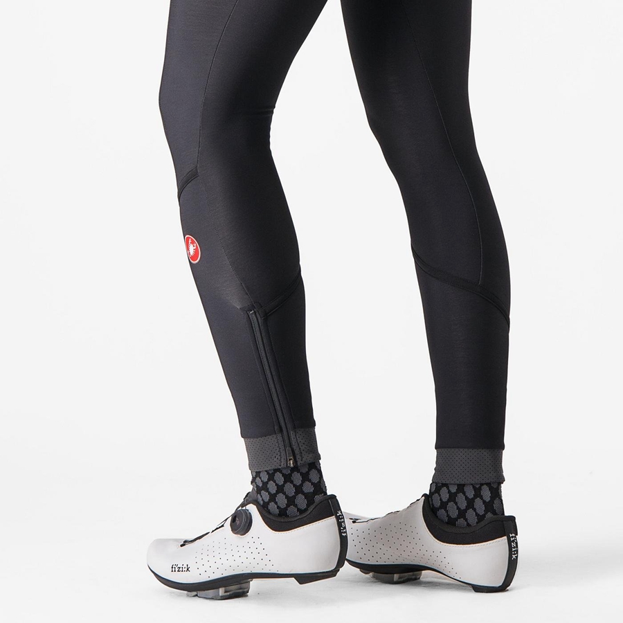 Castelli VELOCISSIMA THERMAL Leggings Dame Svarte Svarte | 093874BKS