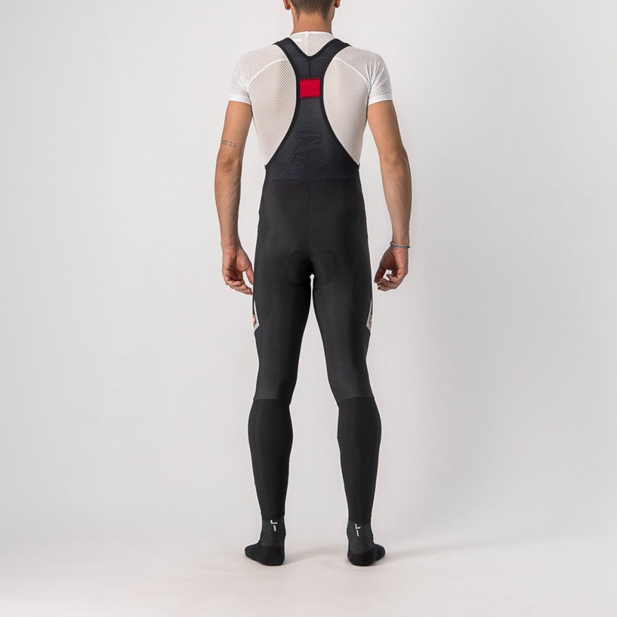 Castelli VELOCISSIMO 5 Tights Med Smekke Herre Svarte Sølv | 042896IZP