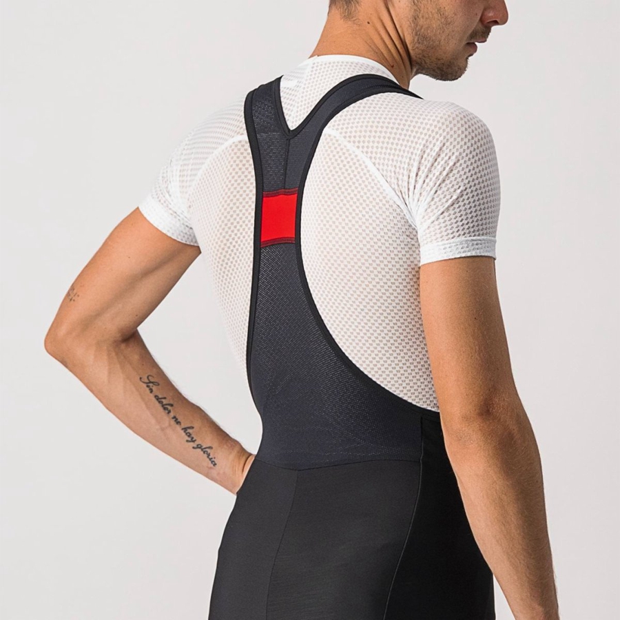 Castelli VELOCISSIMO 5 Tights Med Smekke Herre Svarte Sølv | 042896IZP