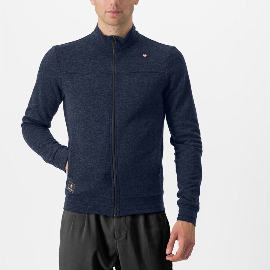 Castelli VIGORELLI TRACK Casual Herre Blå | 570421ZBU